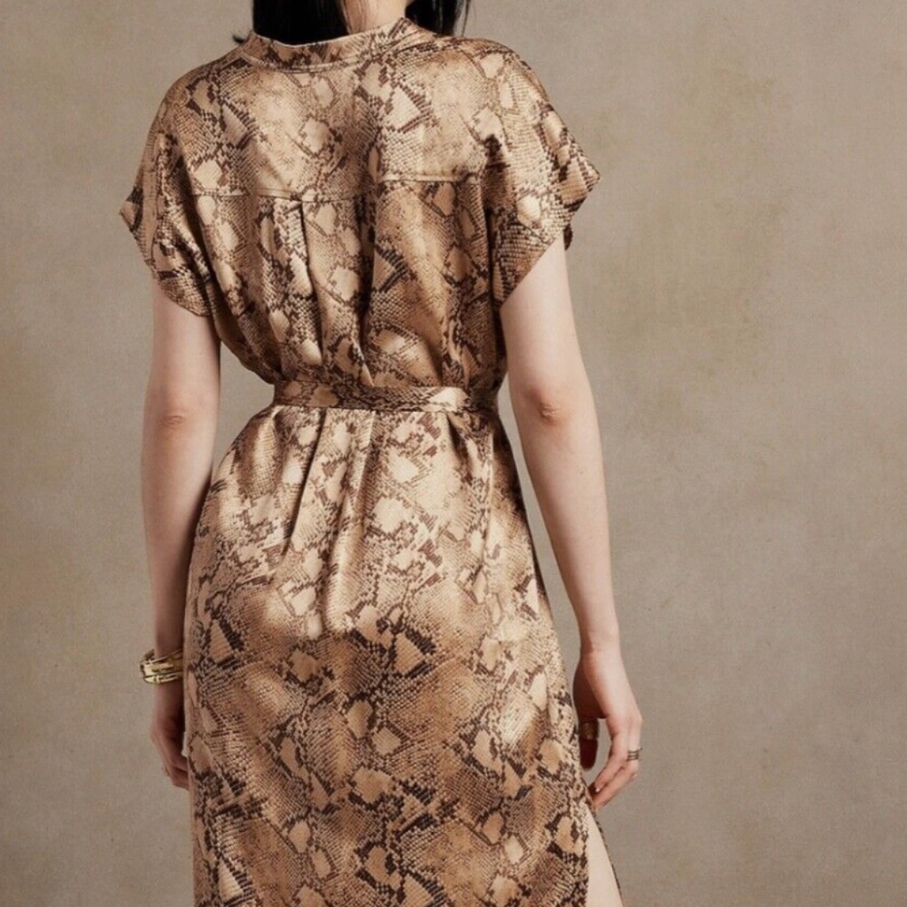 Banana Republic - Serenade Silk Shirtdress - M